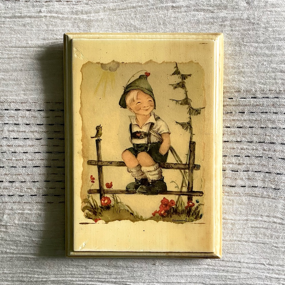 Antique picture of boy